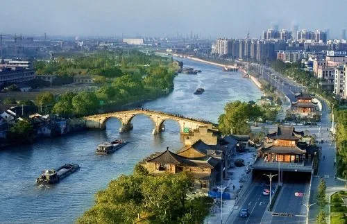 杭州大运河周边实景